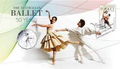 2012 50c The Australian Ballet 50 Years PNC