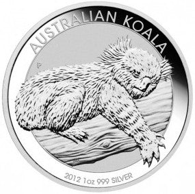 2012 $1 Australian Koala 1oz Silver Uncirculated Coin