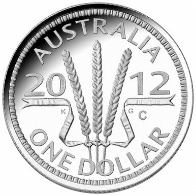 2012 $1 Wheat Sheaf Silver Proof Coin