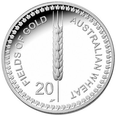 2012 Australian Wheat Field Proof 2 Coin Set