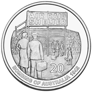 2012 Shores Under Siege Bombing of Australia Uncirculated 3 Coin Set