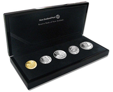 NZ 2012 Silver Currency Set