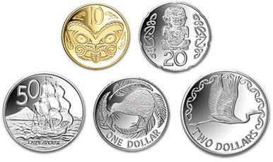 NZ 2012 Silver Currency Set