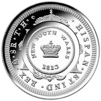 2013 $1 Bicentenary of The Holey Dollar & Dump Silver Proof Coin