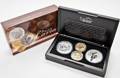 2013 $1 Black Caviar 4 Coin Set