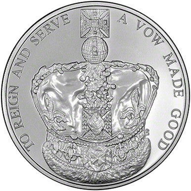 UK 2013 £5 The Queen's Coronation 60th Anniversary Uncirculated Coin
