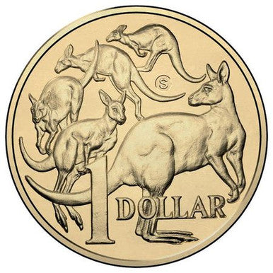 2014 $1 30th Anniversary of The $1 'S' Counterstamp Coin