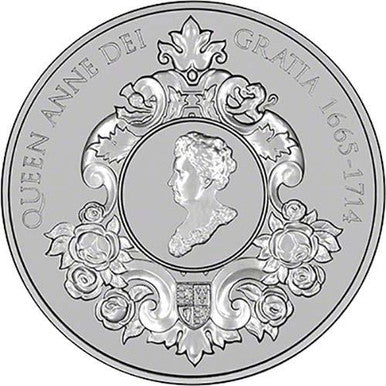 UK 2014 £5 The 300th Anniversary of The Death of Queen Anne Uncirculated Coin