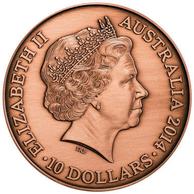 2014 $10 For Valour A History of The Victoria Cross Copper Antique Coin