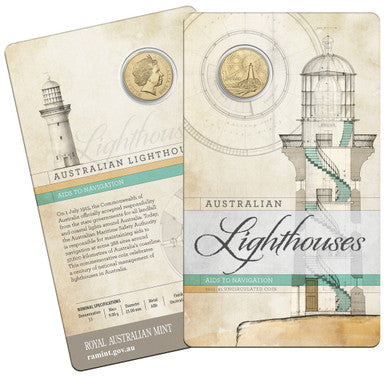 2015 $1 Australian Lighthouses Aids To Navigation Uncirculated Coin