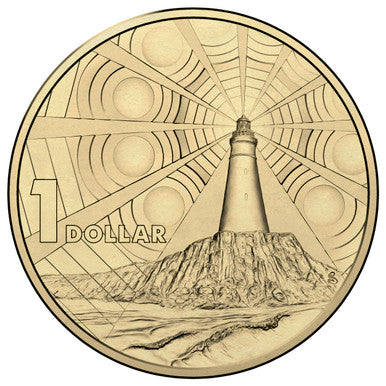 2015 $1 Australian Lighthouses Aids To Navigation Uncirculated Coin