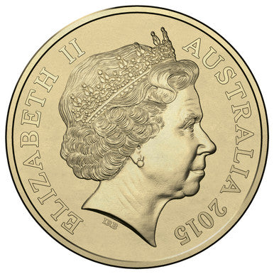 2015 $1 ANZAC Centenary 'C' Mintmark Uncirculated Coin