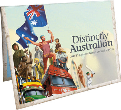2015 $5 Distinctly Australian Coloured Uncirculated Coin