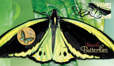2016 $1 Beautiful Butterflies Richmond Birdwing PNC