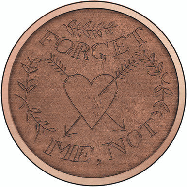 2016 $1 Convict Love Tokens Forget Me Not Uncirculated Coin