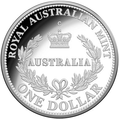 2016 $1 Australia's First Mints Growth From Gold  'C' Mintmark Silver Proof Coin