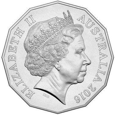 2016 50c Australia At War Afghanistan Uncirculated Coin