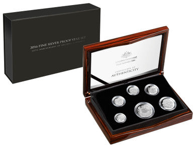 2016 50th Anniversary of Decimal Currency Fine Silver Proof Set