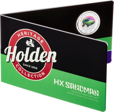 2016 50c Holden Heritage Coloured Uncirculated 12 Coin Collection with Tin