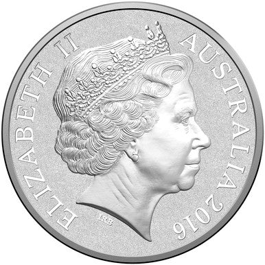 2016 $1 Australian Saltwater Crocodiles Monty 1oz Silver Uncirculated Coin