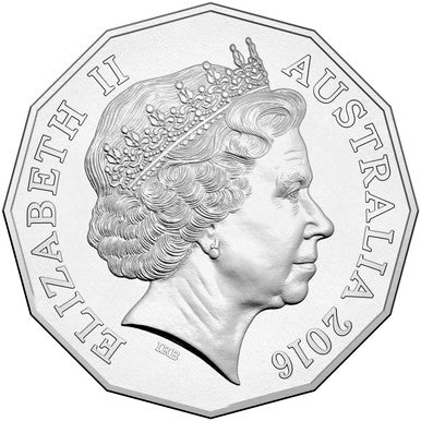 2016 50c Australia At War Gulf Wars Coloured Uncirculated Coin