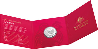 2017 50c Tetra Decagon Year of The Rooster Uncirculated Coin