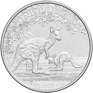 2017 $1 Kangaroo Seasons Change 1oz Silver Uncirculated Coin