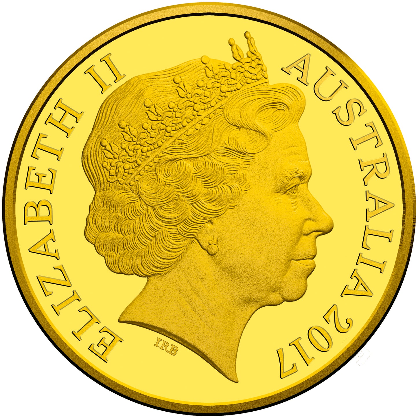 2017 $25 Gold Coast XXI Commonwealth Games Queens Baton Relay 1/4oz Gold Proof Coin