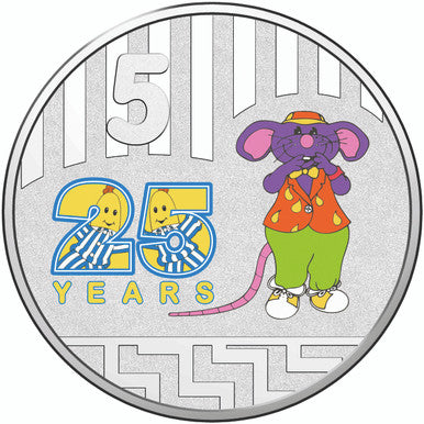 2017 25th Anniversary of Bananas In Pyjamas Uncirculated 2 Coin Set