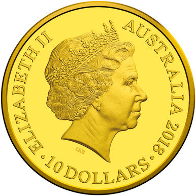 2018 $10 Rascals & Ratbags Australia's Convict Era 1/10oz Gold Proof Coin