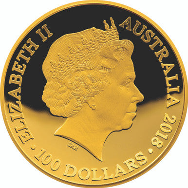 2018 $100 A New Map of The World 1626 Columbus, Drake, Cavendish and Magellan 1oz Gold Domed Proof Coin