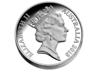 2018 2c World Money Fair Berlin 1oz Silver High Relief Proof Coin