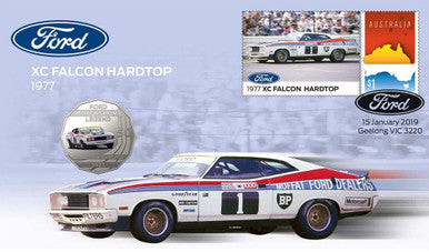 2018 50c Ford Motorsport Legends 1977 XC Falcon Hardtop PNC