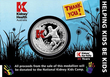 2018 Kidney Health Australia Kar Rally Goulburn To Queanbeyan via Ballarat Coloured Medallion