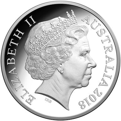 2018 $5 Invictus Games Sydney Selectively Gold Plated 1oz Silver Proof Coin