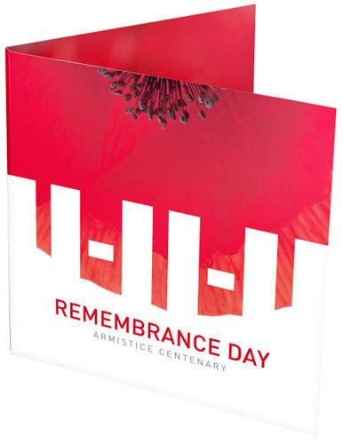 2018 $2 Remembrance Day Armistice Centenary 'C' Mintmark Coloured Uncirculated Coin