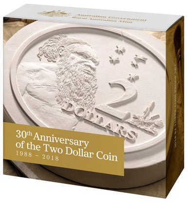 2018 $2 30th Anniversary of The Two Dollar Coin 3 Coin Proof Set