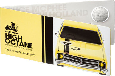 2018 50c Holden High Octane Coloured Uncirculated 7 Coin Collection with Tin