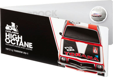 2018 50c Holden High Octane Coloured Uncirculated 7 Coin Collection with Tin