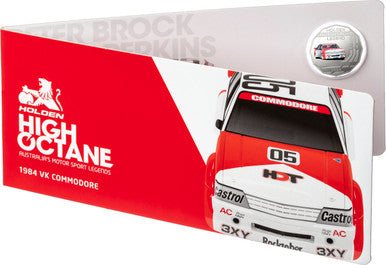 2018 50c Holden High Octane Coloured Uncirculated 7 Coin Collection with Tin