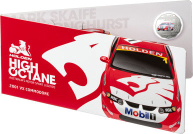 2018 50c Holden High Octane Coloured Uncirculated 7 Coin Collection with Tin