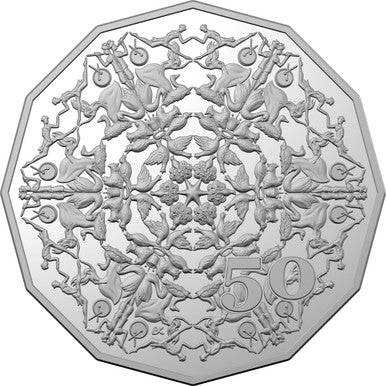 2019 50c Twelve Days of Christmas Uncirculated Coin
