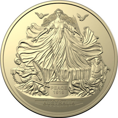 2019 $1 Treaty of Versailles Uncirculated Coin