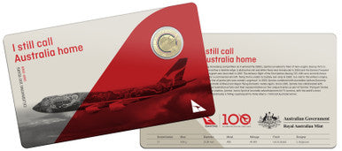 2020 $1 QANTAS Celebrating 100 Years Coloured Uncirculated 11 Coin Set
