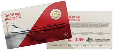 2020 $1 QANTAS Celebrating 100 Years Coloured Uncirculated 11 Coin Set