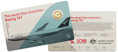 2020 $1 QANTAS Celebrating 100 Years Coloured Uncirculated 11 Coin Set