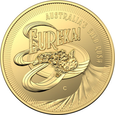 2020 $10 Eureka Australia's Gold Rush 1/10oz Gold Proof Coin