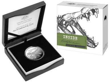 2020 $5 Inside Australia's Most Dangerous Saltwater Crocodile 1oz Silver Proof Coin