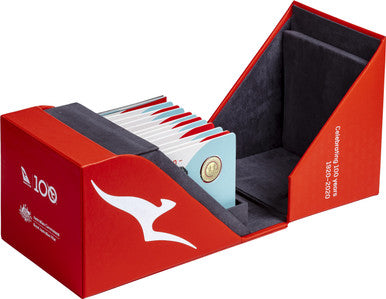 2020 $1 QANTAS Celebrating 100 Years Coloured Uncirculated 11 Coin Set