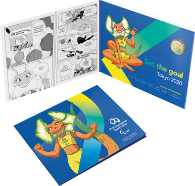 2020 $2 Australian Paralympic Team Coloured Uncirculated Coin